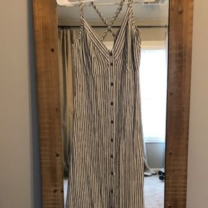 Blue and White Sundress